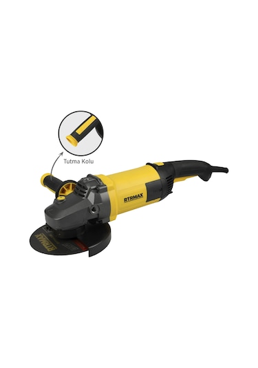 Rtrmax RTM1180 Büyük Taşlama Makinası 180 mm 2300 W