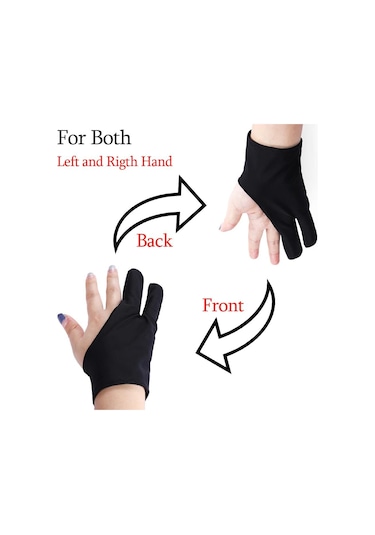 Grafikerler için Profesyonel Grafik Tablet Çizim  Eldiveni