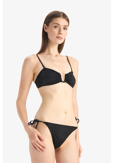 Defacto İpli Siyah Kadın Bikini Altı T3670az/bk81