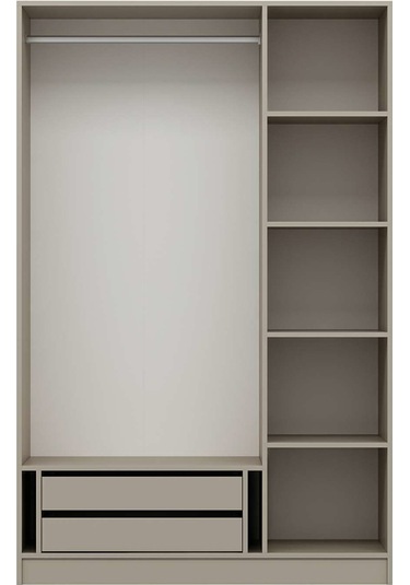 Kale 3 Kapaklı 2ç Taçlı Dolap Kumtaşı Mebran Panjur Kumtaşı 210cm Kumtaşı