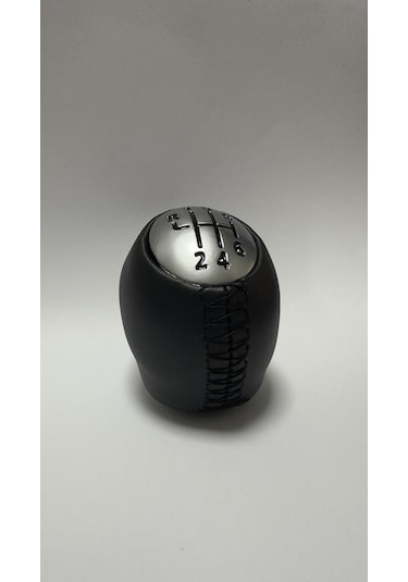 Renault Fluence / Megane 3 / Scenic 3 Siyah Deri Vites Topuzu 6 İleri Siyah