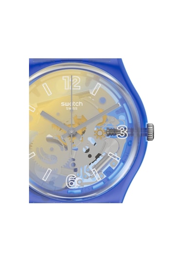 Swatch Gn278 Yellow Dısco Fever Kadın/erkek Kol Saati Metal