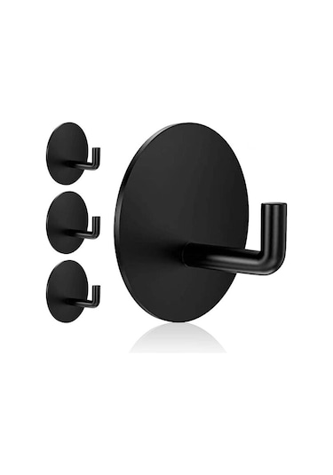 Adet 3m Yapışkanlı Kancalar Banyo Mutfak Kancaları Elbise Kancaları Bornoz Kancaları Kapı Arkası Kancaları