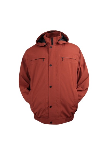 Erkek Büyük Beden Yağmurluk Mont Dekons Hardal 1521 001