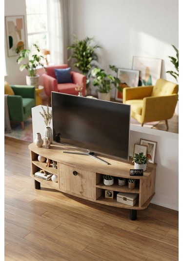Tv Sehpası 136 Cm Kapaklı Raflı Çok Amaçlı Televizyon Ünitesi Salon Oturma Odası Vienna 5014 Atlantk Bej Tv Sehpası 136 Cm Kapaklı Raflı Çok Amaçlı Televizyon Ünitesi Salon Oturma Odası Vienna 5014 Atlantk Bej