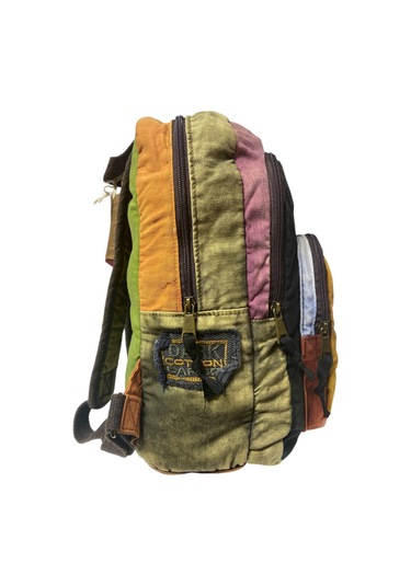 Kaliteli Vintage Salaş Yıkama Kumaş Disayn Günlük Gezi Okul Sırt Çantası 30cmx40cm Sarı - Siyah Kaliteli Vintage Salaş Yıkama Kumaş Disayn Günlük Gezi Okul Sırt Çantası 30cmx40cm Sarı - Siyah