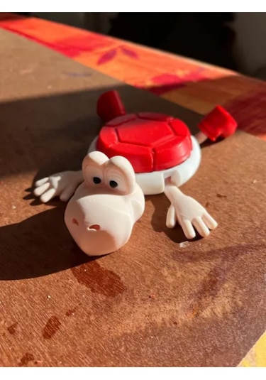 Super Mario Koopa Troopa Bardak Altlığı Kırmızı