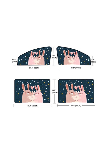 Lemestar Hızlı Kurulumlu Manyetik Araç Güneşlik - Uv Koruma, Katlanabilir, Emniyetli Sürüş