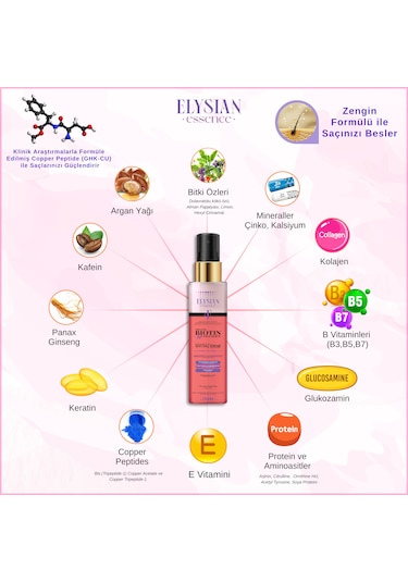 Elysian Essence Biotin & Collagen Sıvı Saç Kremi 150 ML