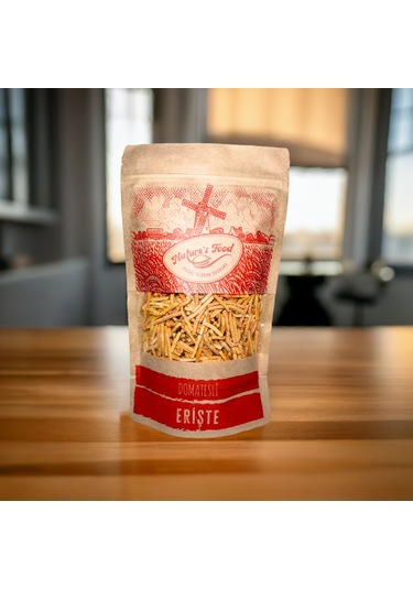Domatesli Erişte 400gr Koruyucu Ve Katkı Maddesi İçermeyen Sağlıklı Ve Doğal İçeriğiyle Sizlerle