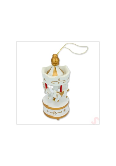 Kutulu Mini Atlı Karınca, 8,5cm X 3,5cm - Beyaz