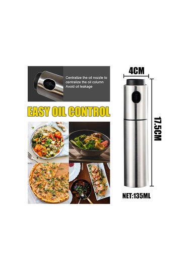 Konesam Stahl Güneş Yağı Spreyi - Barbeque Ve Fit Yaşam İçin Kontrollü Yağlama - 2'li Paket 135ml Çok Renkli