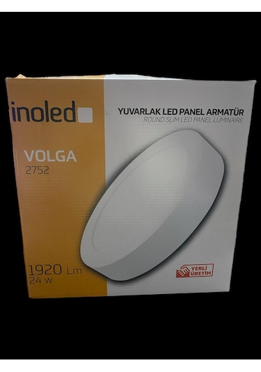 Inoled 24w Yuvarlak Sıva Üstü Led Panel 6500k