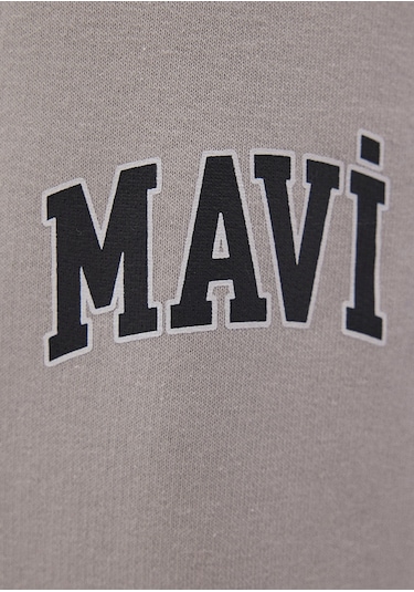 Mavi - Mavi Logo Baskılı Gri Eşofman Altı 0010207-70074 Gri