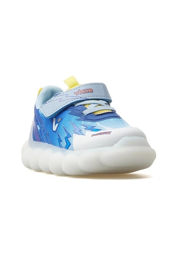 Vicco 346.25y.214 Siyah Işıklı Çocuk Spor Ayakkabı Siyah