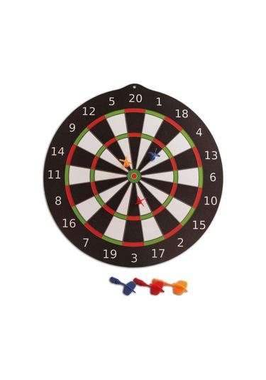 Manyetik Dart Tahtası Dart 14.5" 37 Cm'lik Büyük Boy