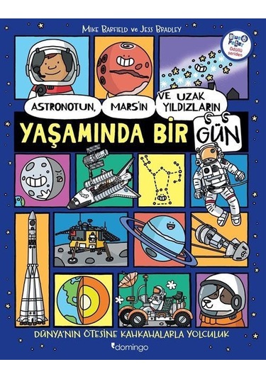 Astronotun, Mars'ın Ve Uzak Yıldızların Yaşamında Bir Gün / Mi...