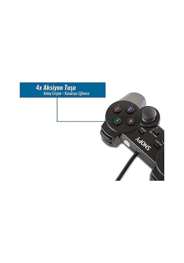 Sg-401 Usb Game Pad Tekli Oyun Kolu