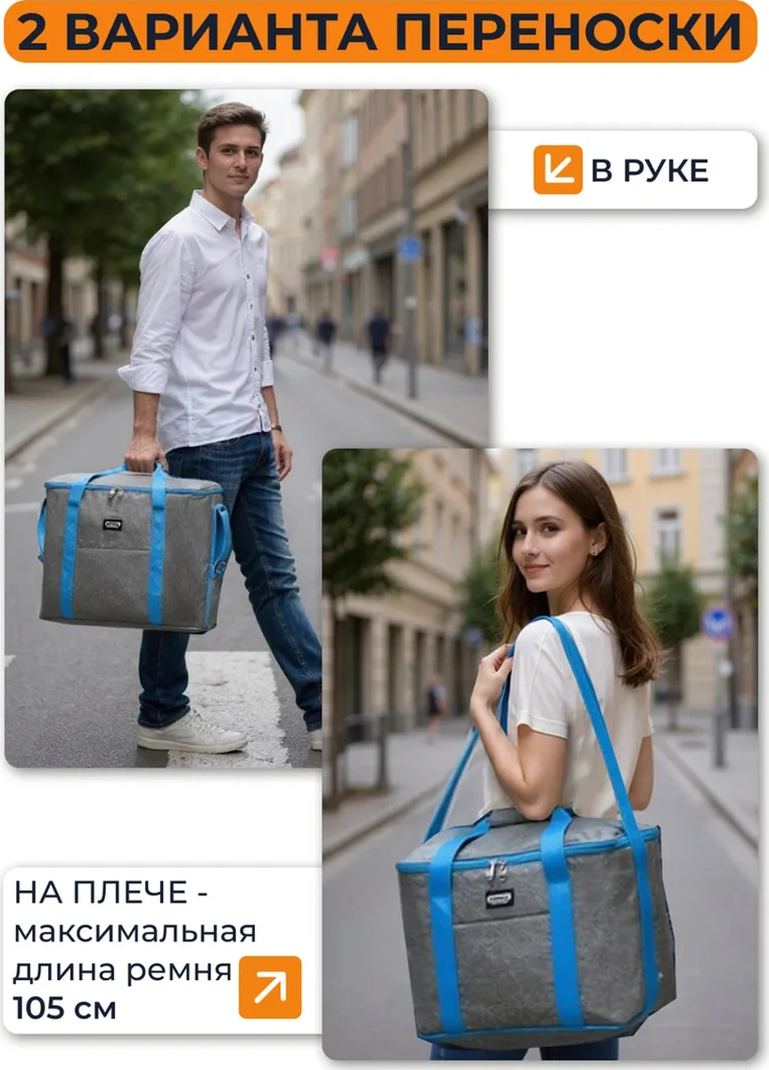 Okkıbag Termo Çantalı Soğutucu Çanta 423250109 Gri