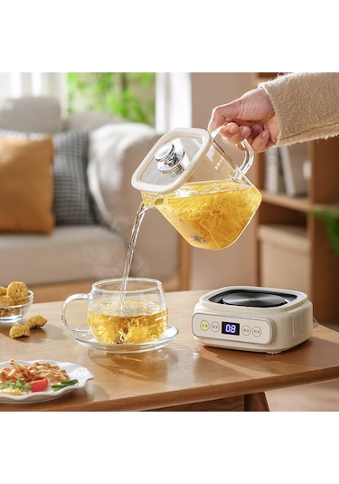 Çok Fonksiyonlu Elektrikli Çay Ve Su Isıtıcısı - 1l - Filtreli Um53278-4 Yurt Dışından