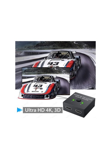 Hdmı Switch 4k 3d Destekli Hdmı Switch 2 Giriş 1 Çıkış Veya 1 Giriş 2 Çıkış