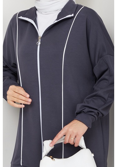 Biyeli Oysho İkili Takım 1608 - Antrasit Antrasit