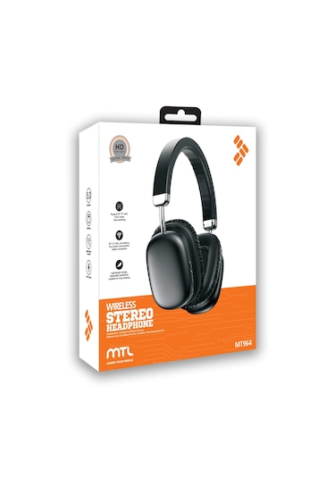 Kablosuz Stereo Kulak Üstü Kulaklık Hd Ses Bluetooth 5.3 Extra Bass Ios Ve Android Uyumlu Mt964