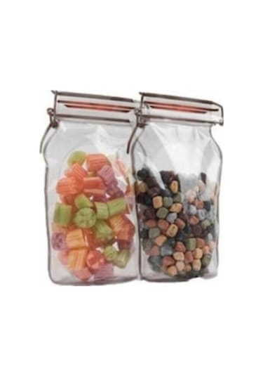 Kavanoz Desenli Fermuarlı Sızdırmaz Şeffaf Plastik Doypack - 50'l