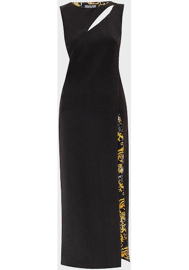 Versace Jeans Couture Bayan Elbise 74hao937 N0103 899 Siyah