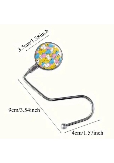 İpek Yıldızı Masaya Takılabilen Çanta Askısı Çanta Tipi Pratik Metal Çanta Kanca Karışık