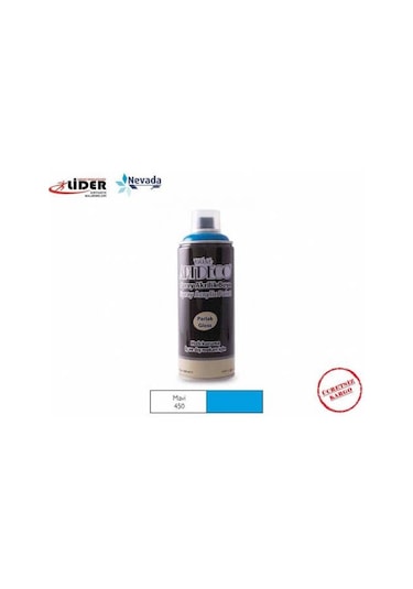 Artdeco Akrilik Sprey Boya 400 Ml Mavi Y-400-450 N11.1108