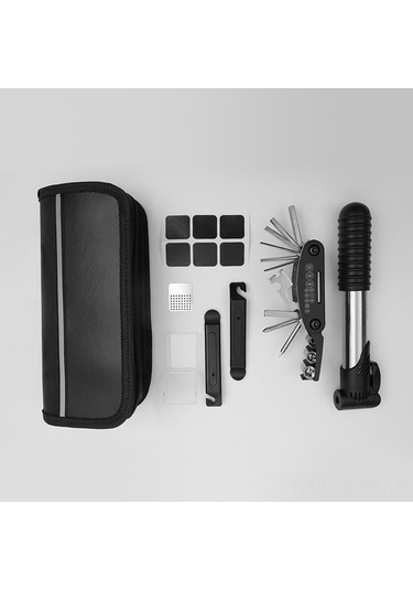 Qingmipy Bisiklet Tamir Takımı: Taşınabilir Tamir Aleti Seti, Lastik Tamiri Ve Bakım Gereçleriyle Dışarıda Bisiklet Sorunlarını Çözün Çok Renkli