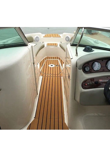 Suni Teak Zemin Kaplama Decking Sheet 120x240 Cm Altın
