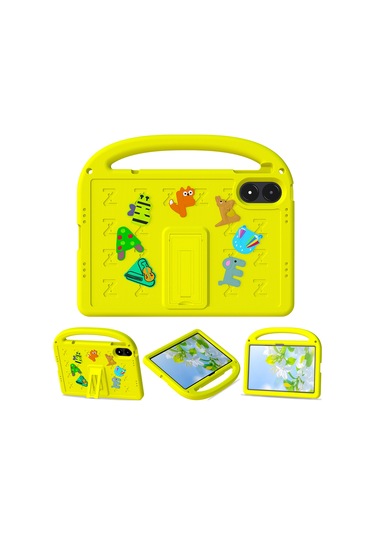 Xiaomi Poco Pad/redmi Pad Pro Kickstand Eva + Pc Kılıfı Omuz Askılı Tablet Kılıfı - Sarı Tablet Kılıfı