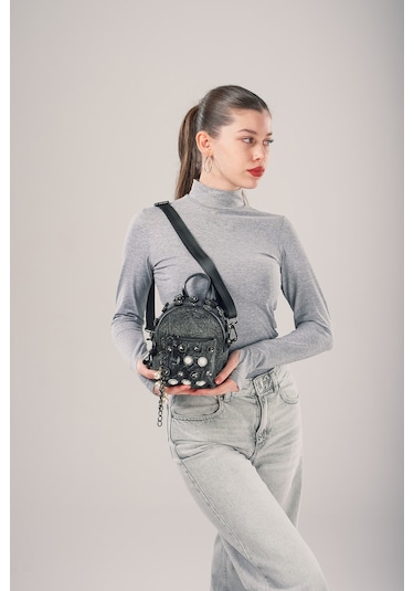 Ççs Kadın Sırt Çantası Ccs17853 Siyah Siyah