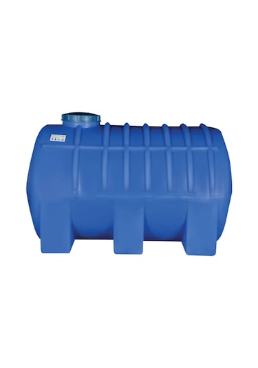 Akro Su Deposu 2000 Litre Yatay Mavi