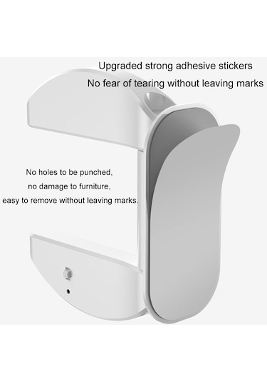 Sones Kapı Durdurucu Tek Başına Yaşayan Hırsızlık Önleyici Kapı Durdurucu Deliksiz Çocuk Güvenlik Kilidi Engelleyici Beyaz