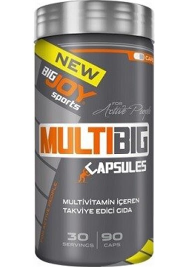 Bigjoy Sports Multibig Vitamin Mineral 90 Kapsül