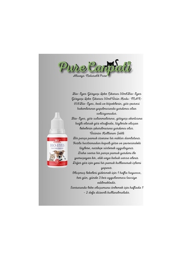 Purecanpati Kedi Bakım Seti Pati Göz Kulak Ağız Bakım Temizleyici