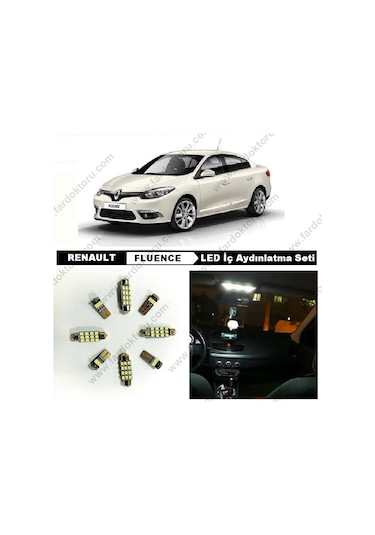 Fardoktoru Renault Fluence Led Iç Aydinlatma Ampul Seti