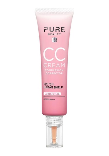 Pure Beauty Aydınlık Verici CC Cream 02 Natural SPF50 30 ML