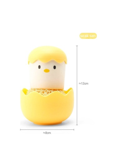 Yumurta Kabuğu Nano Çelik Bilye - Sarı