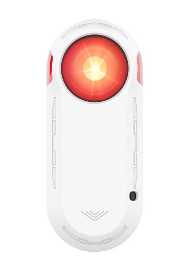 Garmin Varia Rtl515 Bisiklet Işık Bisiklet Radar Koruma Kolu Silikon Kılıf Toz Geçirmez Yumuşak Kapak-Beyaz