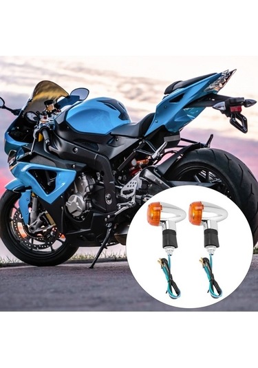 Xianwen Adet Motosiklet Dönüş Sinyalleri Amber Işıklar Yamaha