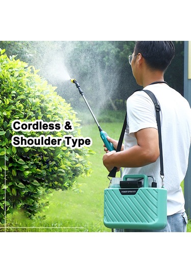 Jeehugo 5l Kapasiteli Elektrikli Sula Makinesi - 2400mah Pil, Filtreli, Teleskopik Çubuk, Su Seviyesi Ölçeği Bahçe/dezenfeksiyon