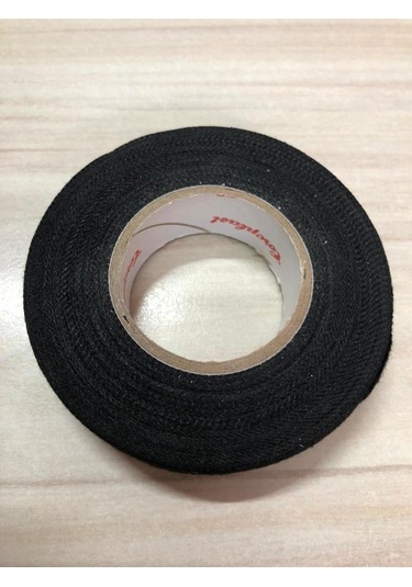 Coroplast Tüylü Bez Bant 19Mm x 15 Metre - Siyah