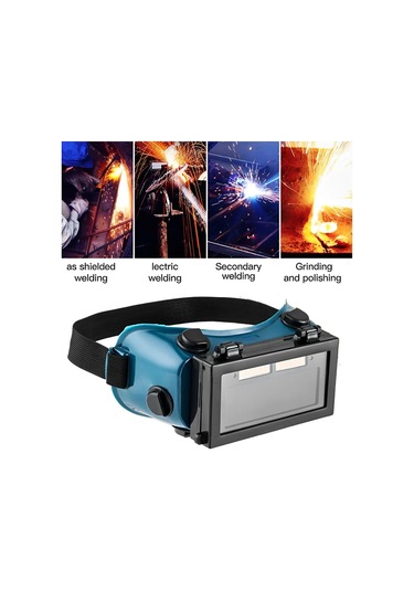 Vkemall Otomatik Kararan Kaynak Gözlüğü, Güçlü Işık Korumalı, Uv Ve Kızılötesi Engelleme, Kolay Ayarlanabilir Kaynak Maskesi