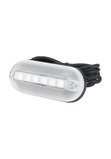 Mavi Su Altı Aydınlatma, 3w Dc 12v, Pc Malzeme, Suya Dayanıklı, -20 C 45 C Çalışma Sıcaklığı Mavi Mavi