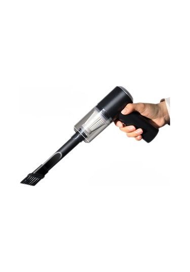 Monyee Kablosuz El Fırçası Süpürge 120w 6000pa Güçlü Emme, Araç/ev/ofis İçin Kullanıma Uygun, Led Işık, 2000mah Li-poly Batarya, Siyah