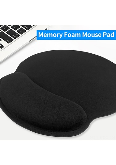 Ruicoo Yumuşak Hafızalı Köpük Bilek Destekli Mouse Pad - Kaymaz Taban, Hassas Kontrol, Çeşitli Renkler, Ofis & Oyun İçin